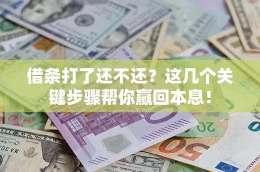 北京借条打了还不还？这几个关键步骤帮你赢回本息！