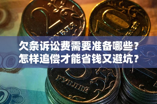 北京欠条诉讼费需要准备哪些？怎样追偿才能省钱又避坑？