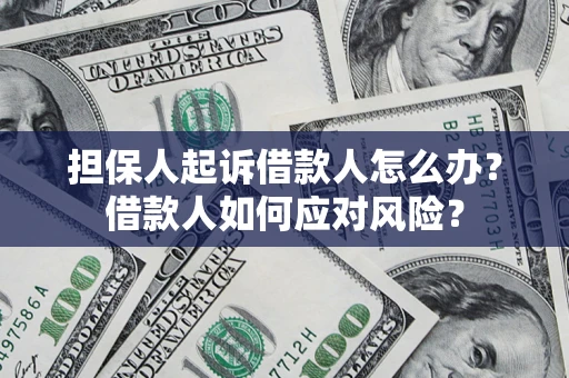 北京担保人起诉借款人怎么办？借款人如何应对风险？