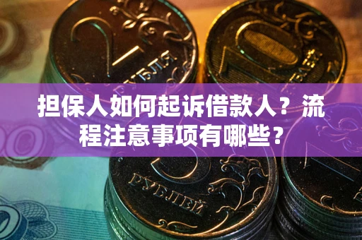 北京担保人如何起诉借款人？流程注意事项有哪些？